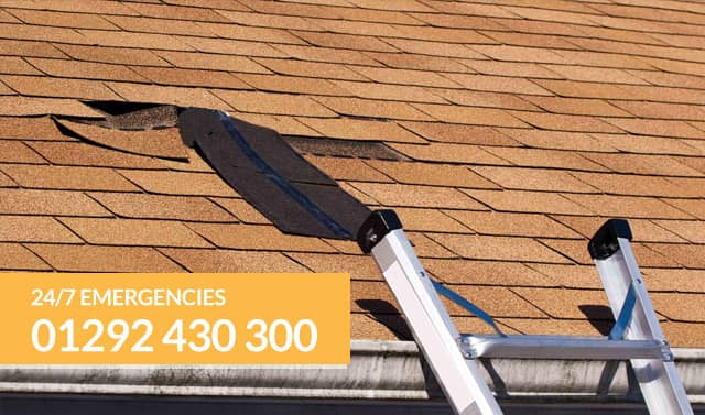 Emergency Roof Repairs  Ayrshire